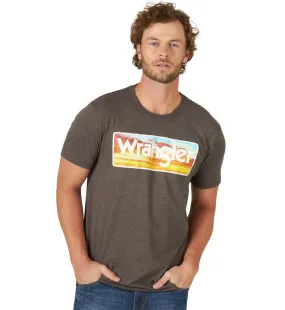 112319277 - Wrangler T-Shirt - Brown Heather