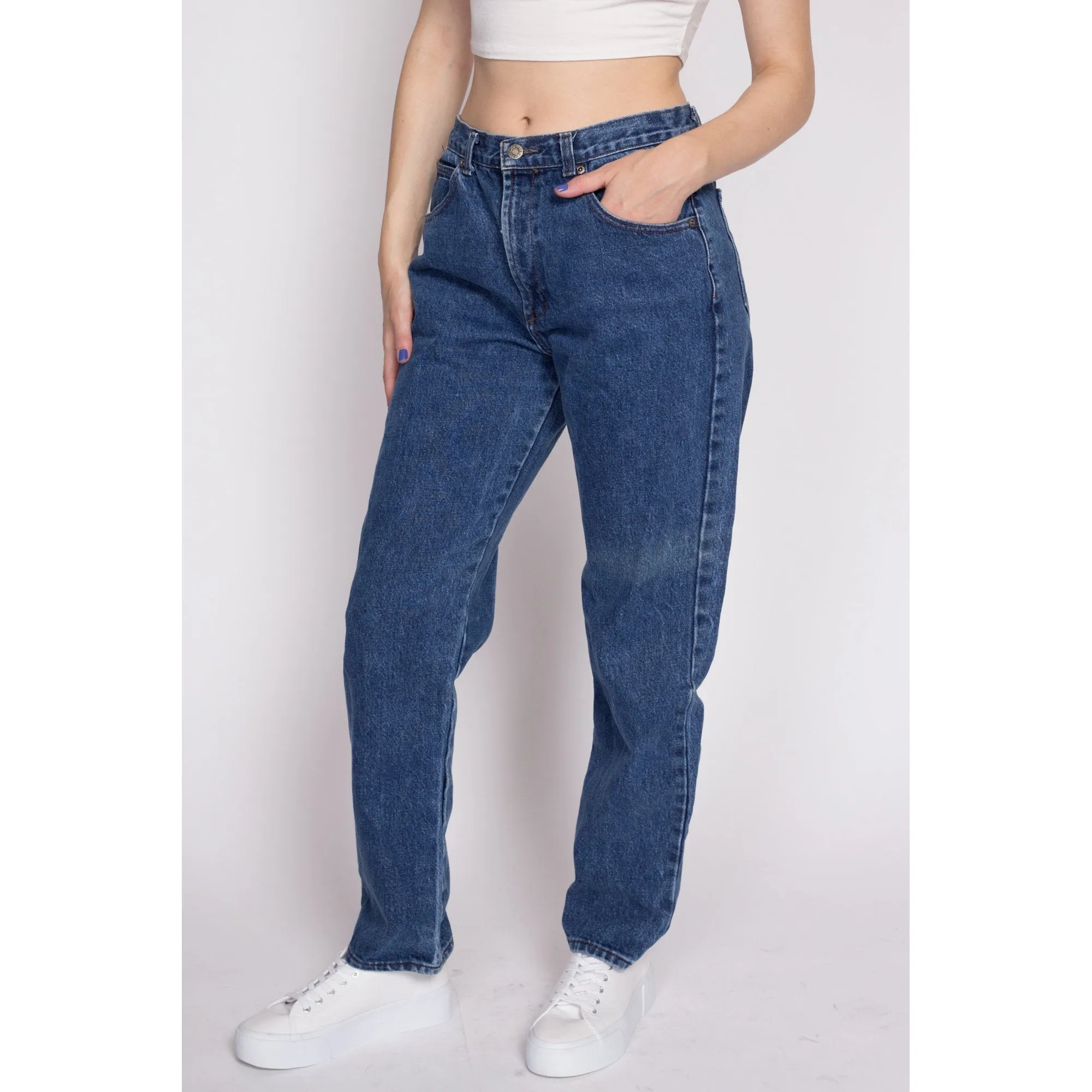 90s Calvin Klein Sport High Waisted Mom Jeans - Medium, 30"