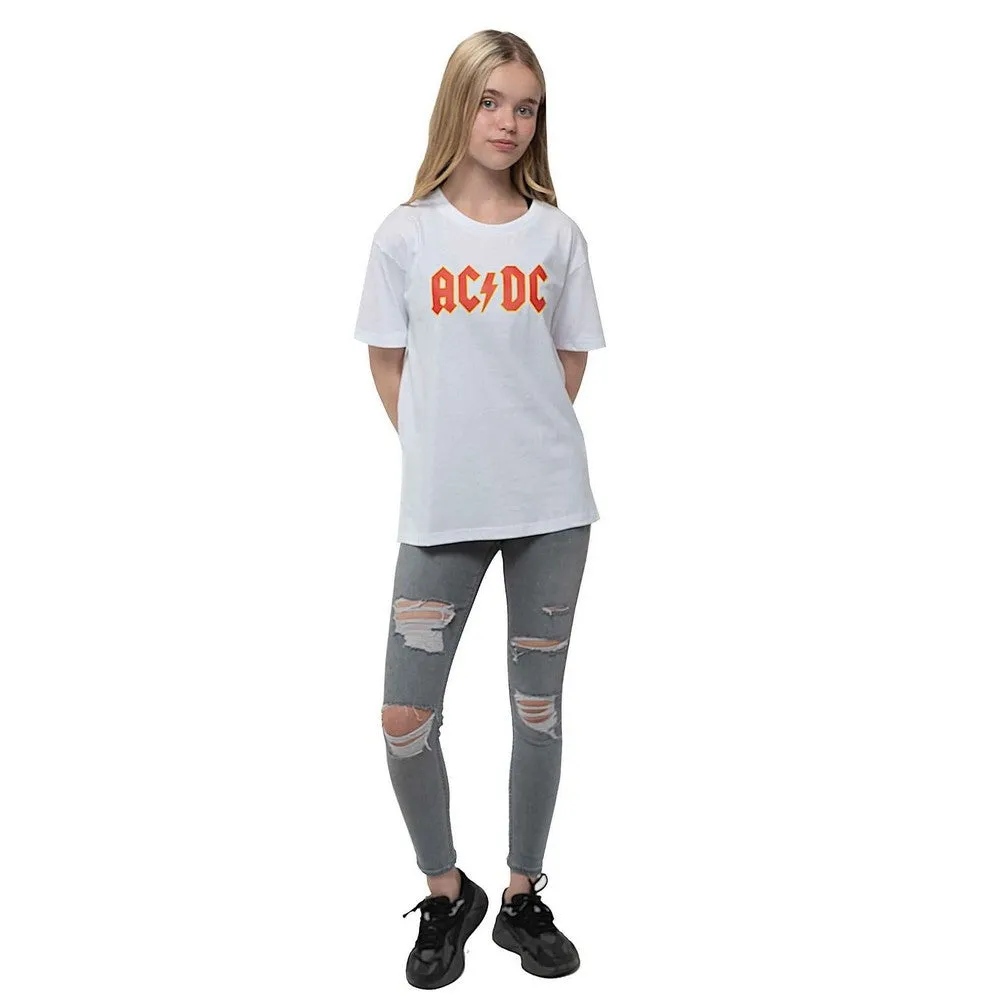 AC/DC Childrens/Kids Logo T-Shirt