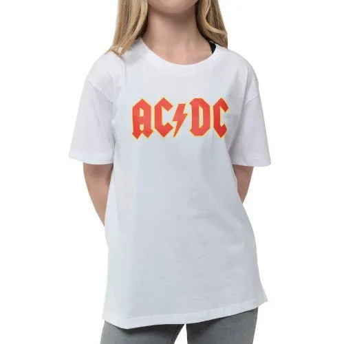 AC/DC Childrens/Kids Logo T-Shirt