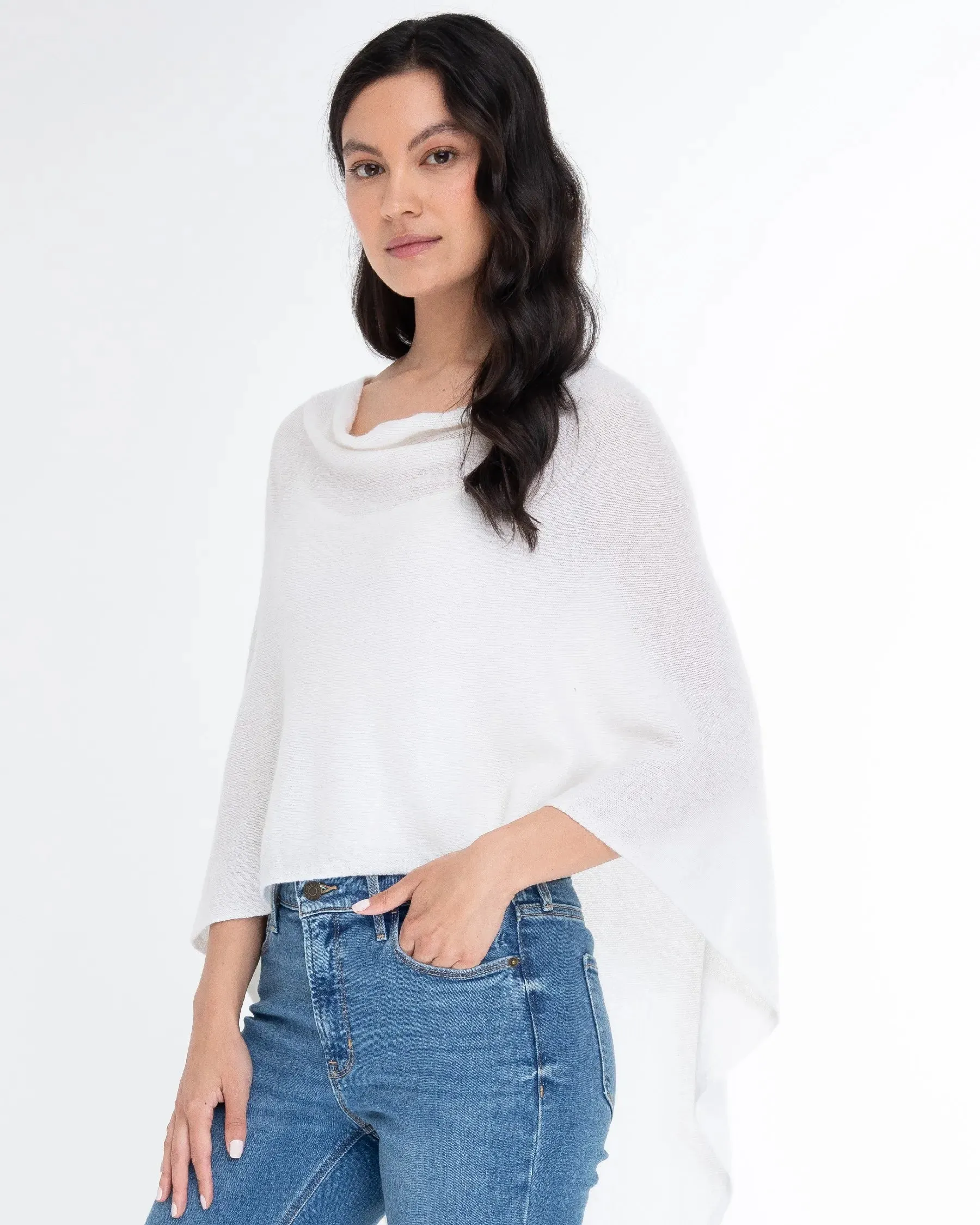 Alashan | 100% Cashmere | Dress Topper Poncho | Women's