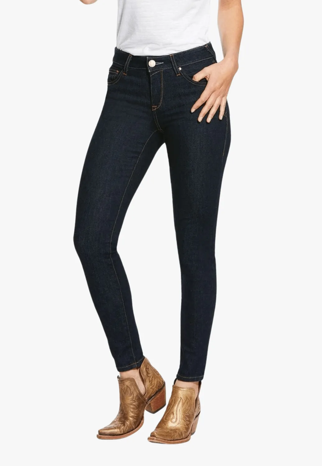 Ariat Womens Ultra Stretch Perfect Rise Skinny Sidewinder Jean