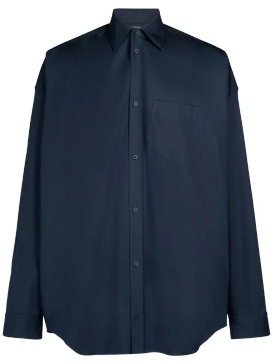 Balenciaga   Cocoon cotton shirt 