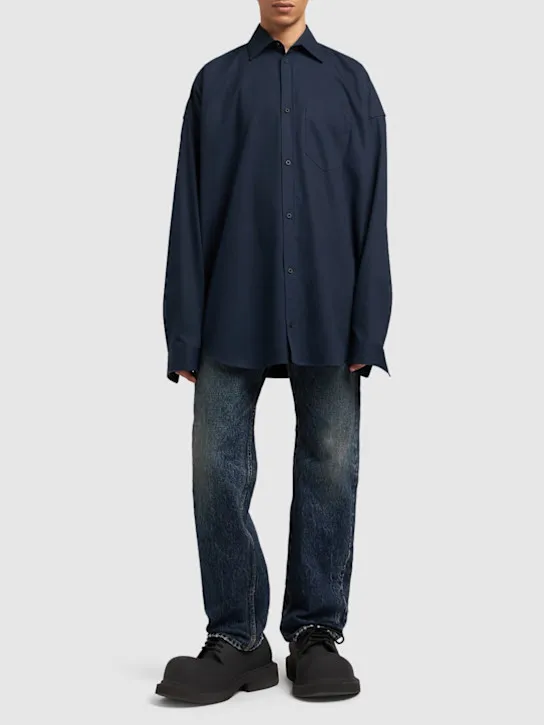 Balenciaga   Cocoon cotton shirt 