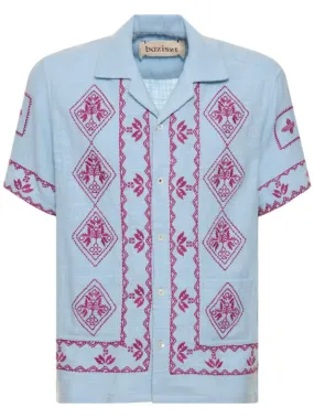 Baziszt   Embroidered cotton shirt 