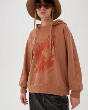 Benny Hoodie Mountain Organic Cotton Brown