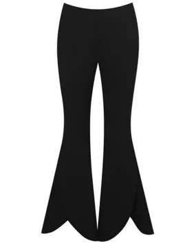 Black Tulip Flare Pant