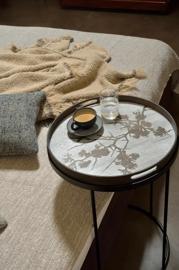 Bloosom Wooden Tray