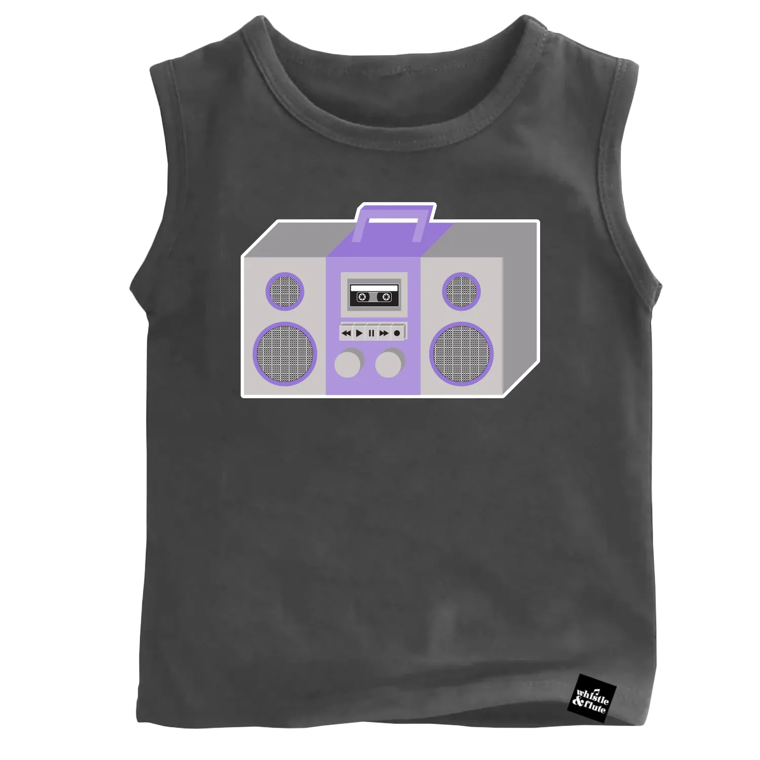 Boom Box Sleeveless T-Shirt