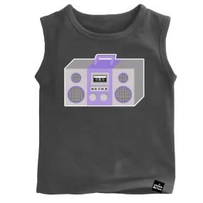 Boom Box Sleeveless T-Shirt