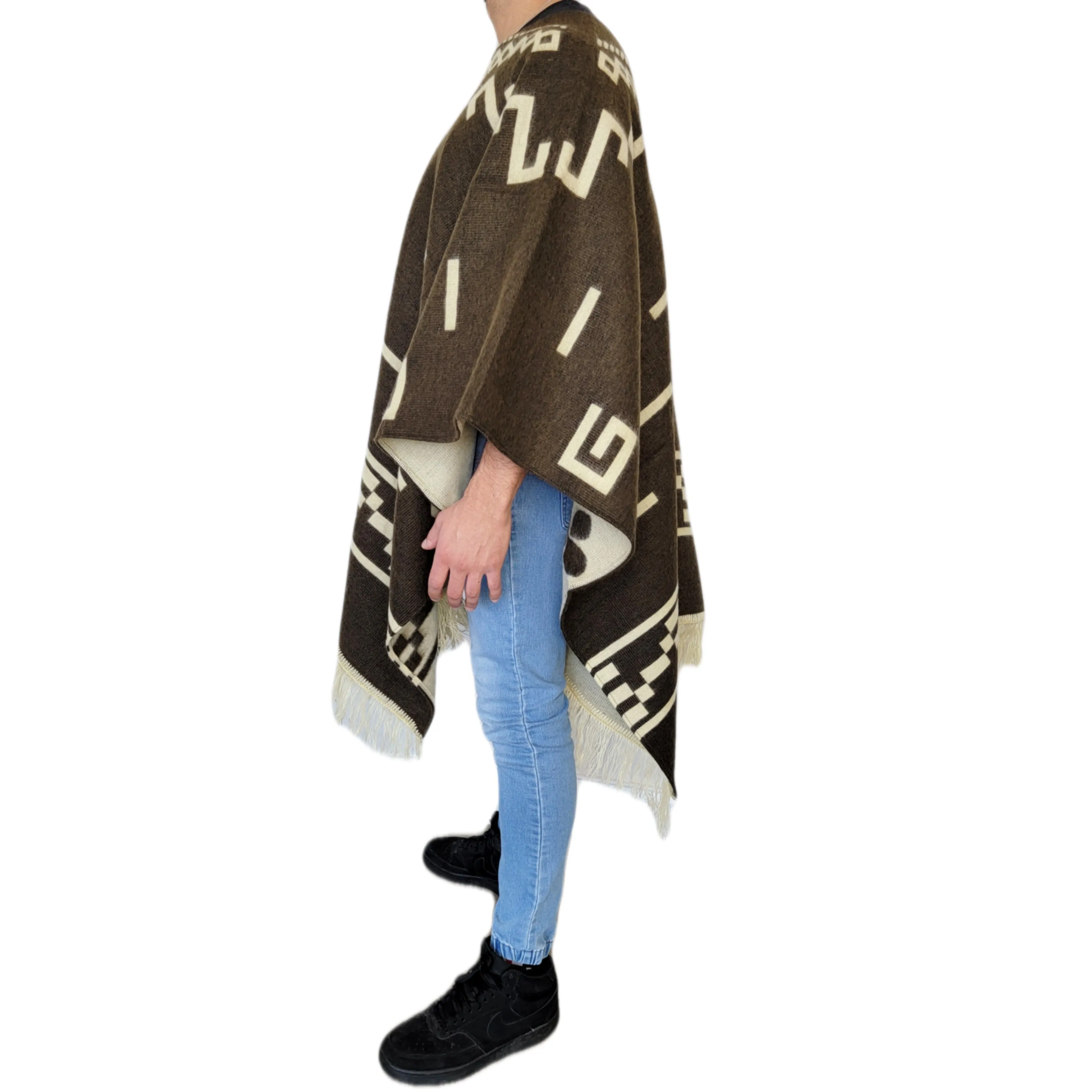 Brown - Clint Eastwood Poncho