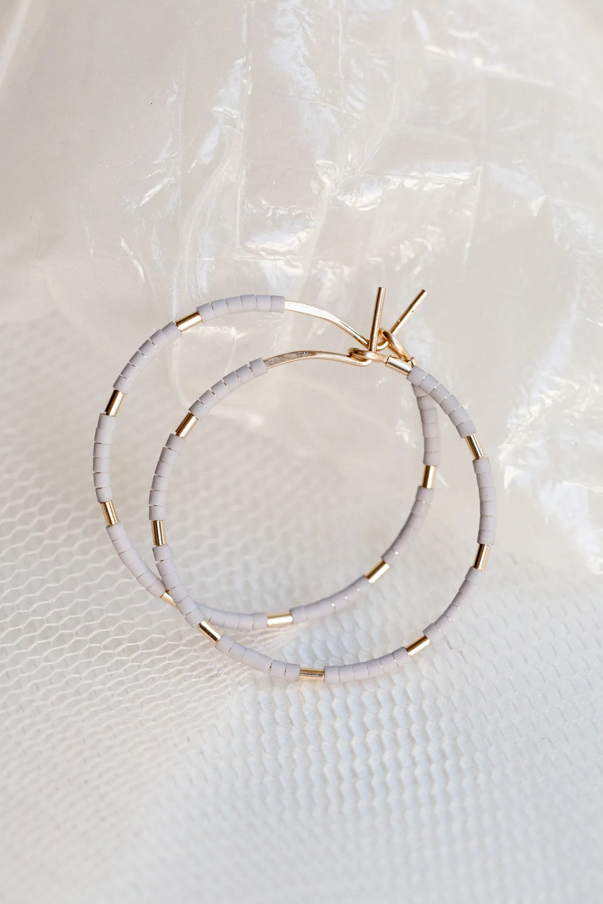 Callisto Earrings, Mist