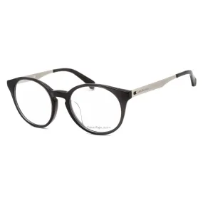 Calvin Klein Jeans Unisex Eyeglasses - Crystal Gray Round Plastic Frame | CKJ468AF 010