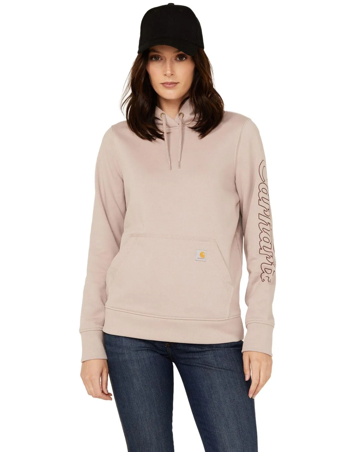 Carhartt 105996 Women's Rain Defender Relaxed Fit Midweight Graphic Sweatshirt