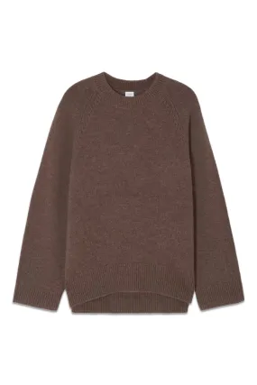 Cashmere Lofty Knit Crew Neck Jumper