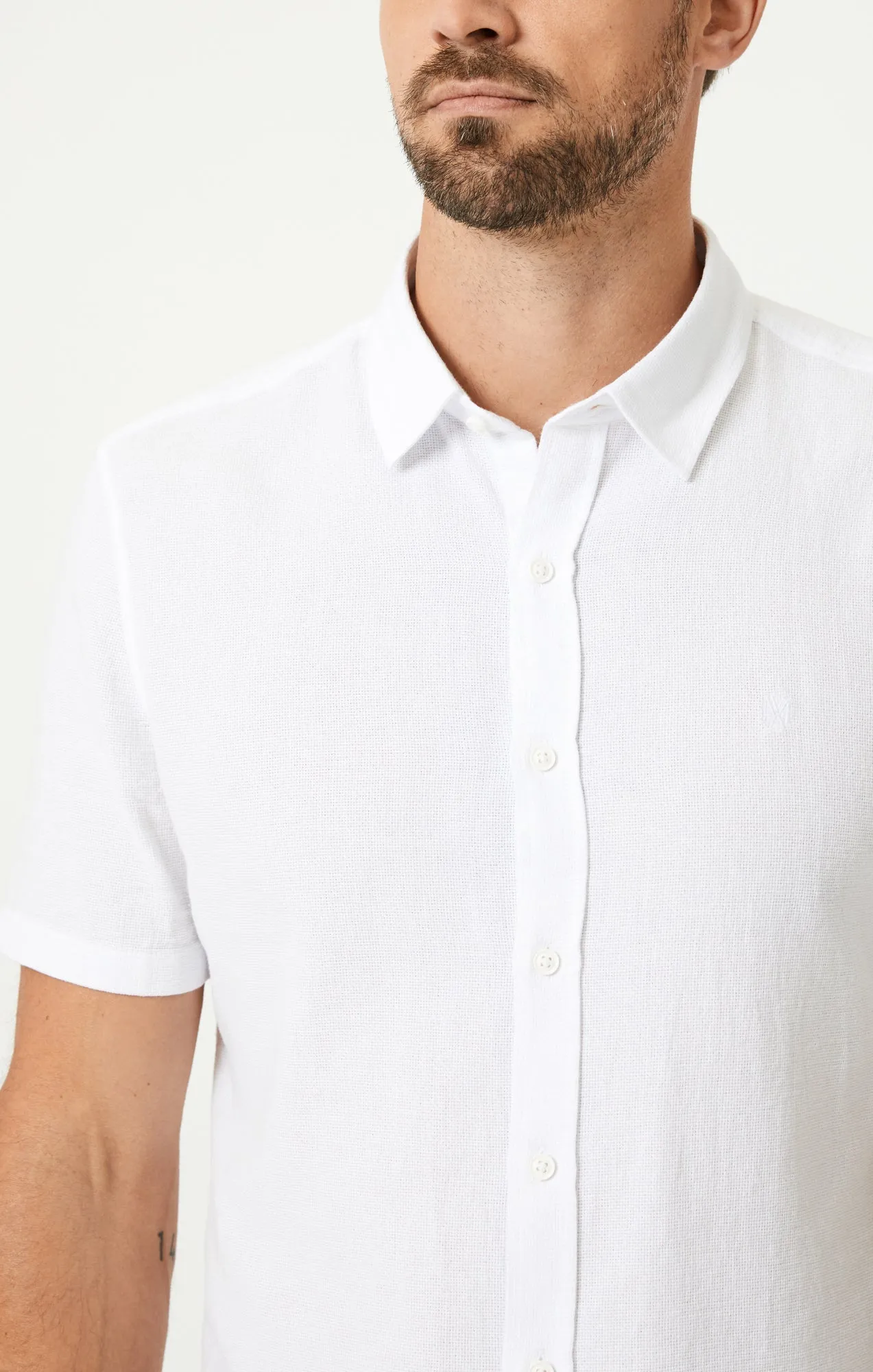 Cotton Gauze Short Sleeve Shirt