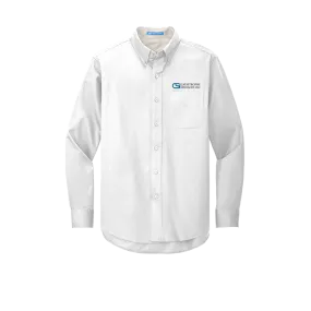 CSI Catastrophe Specialist, Inc Silk Touch™ Long Sleeve Easy Care Shirt - White