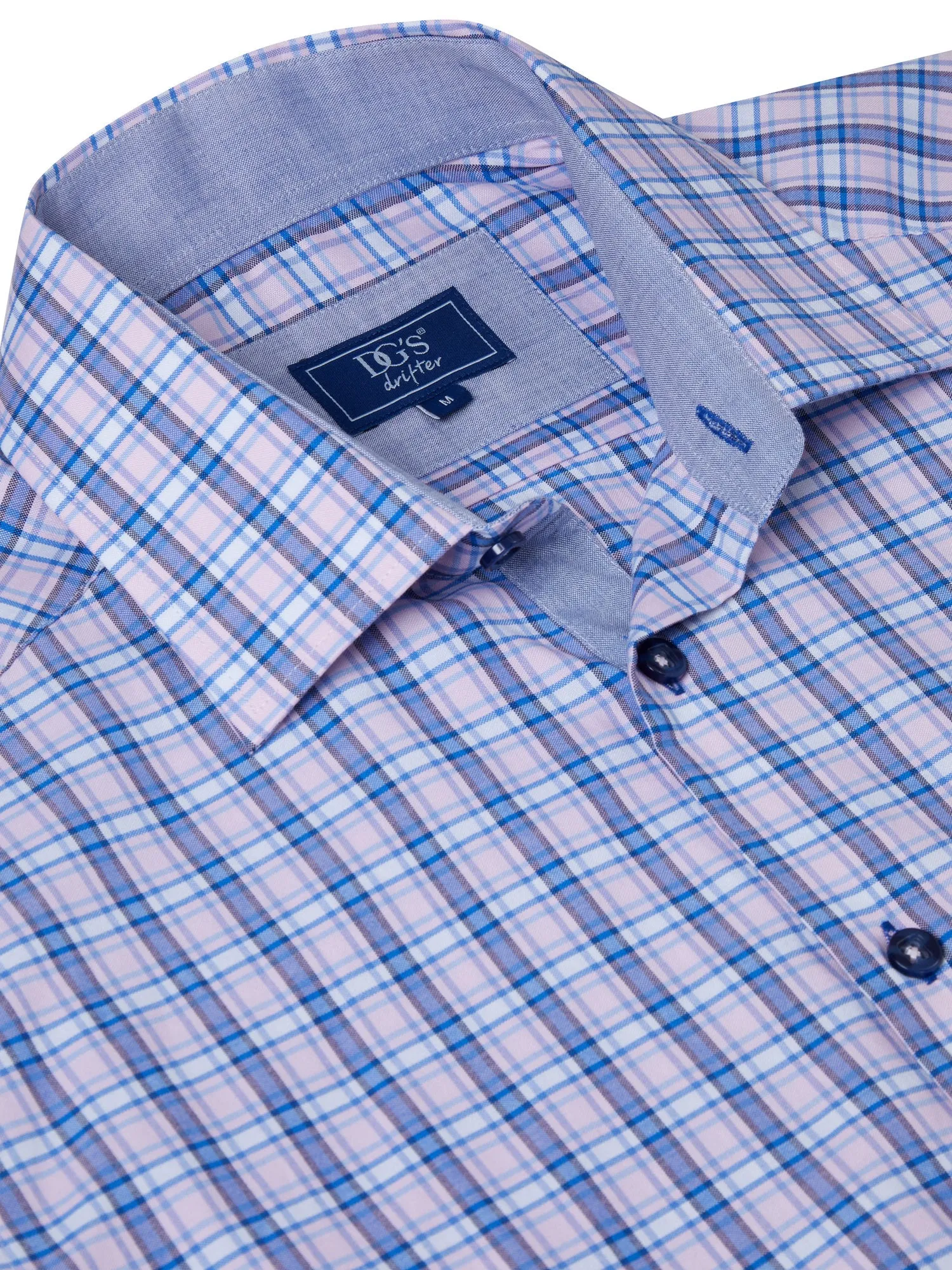 Daniel Grahame Blue Geneva Short Sleeve Casual Shirt 14441SS 61