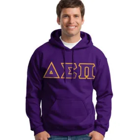 Delta Sigma Pi Hooded Sweatshirt - G185 - TWILL