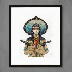 DURANGO ROSE limited edition paper print