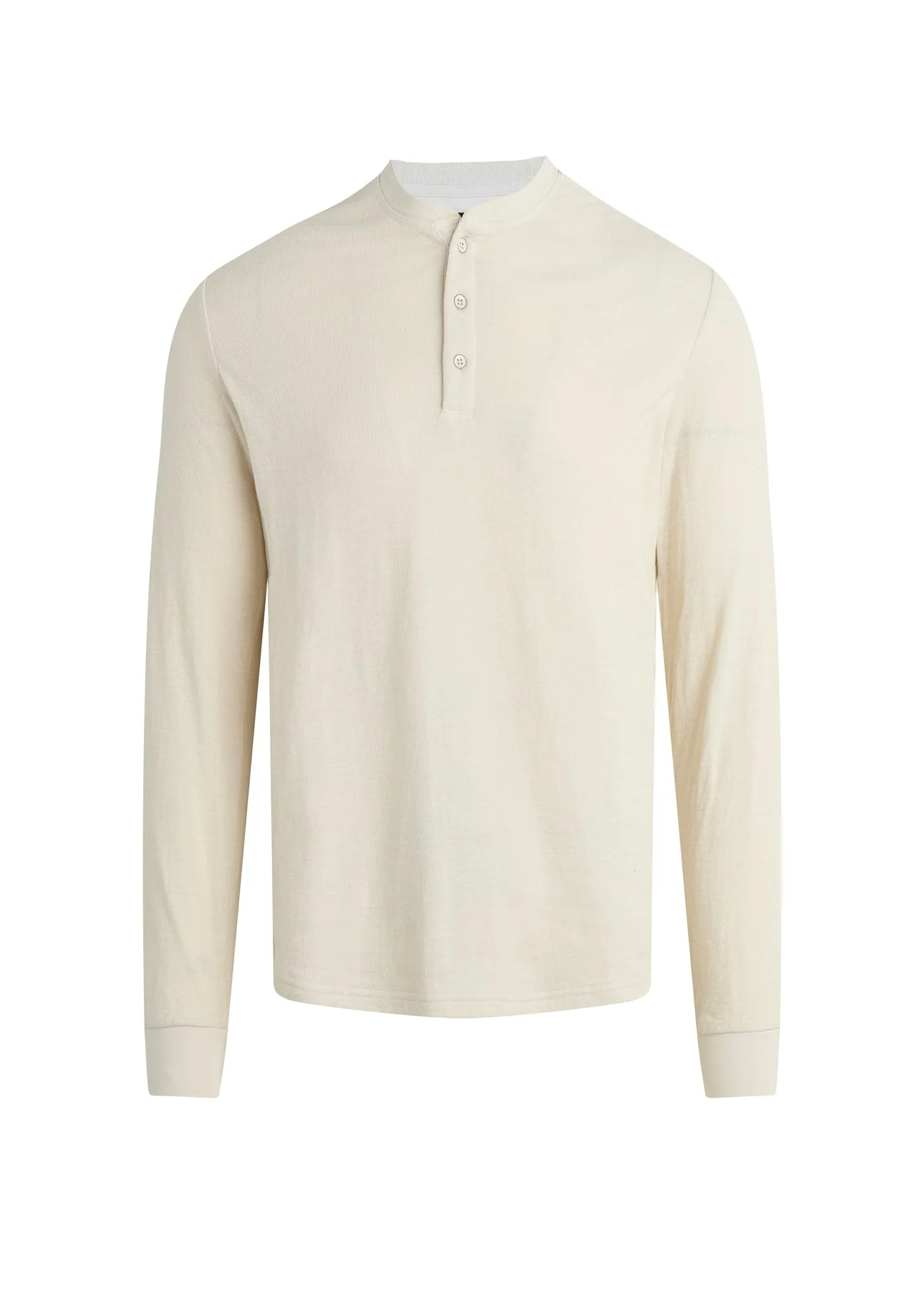 DWIGHT DOUBLE-FACE HENLEY