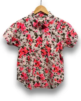 Dylan Camp Shirt - Hot Pink Floral