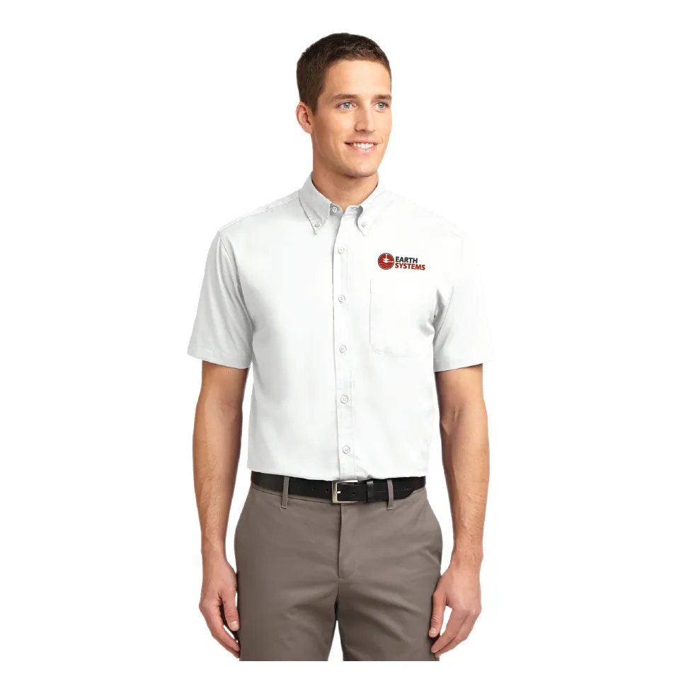 Earth Systems - Men's Short Sleeve Easy Care Shirt