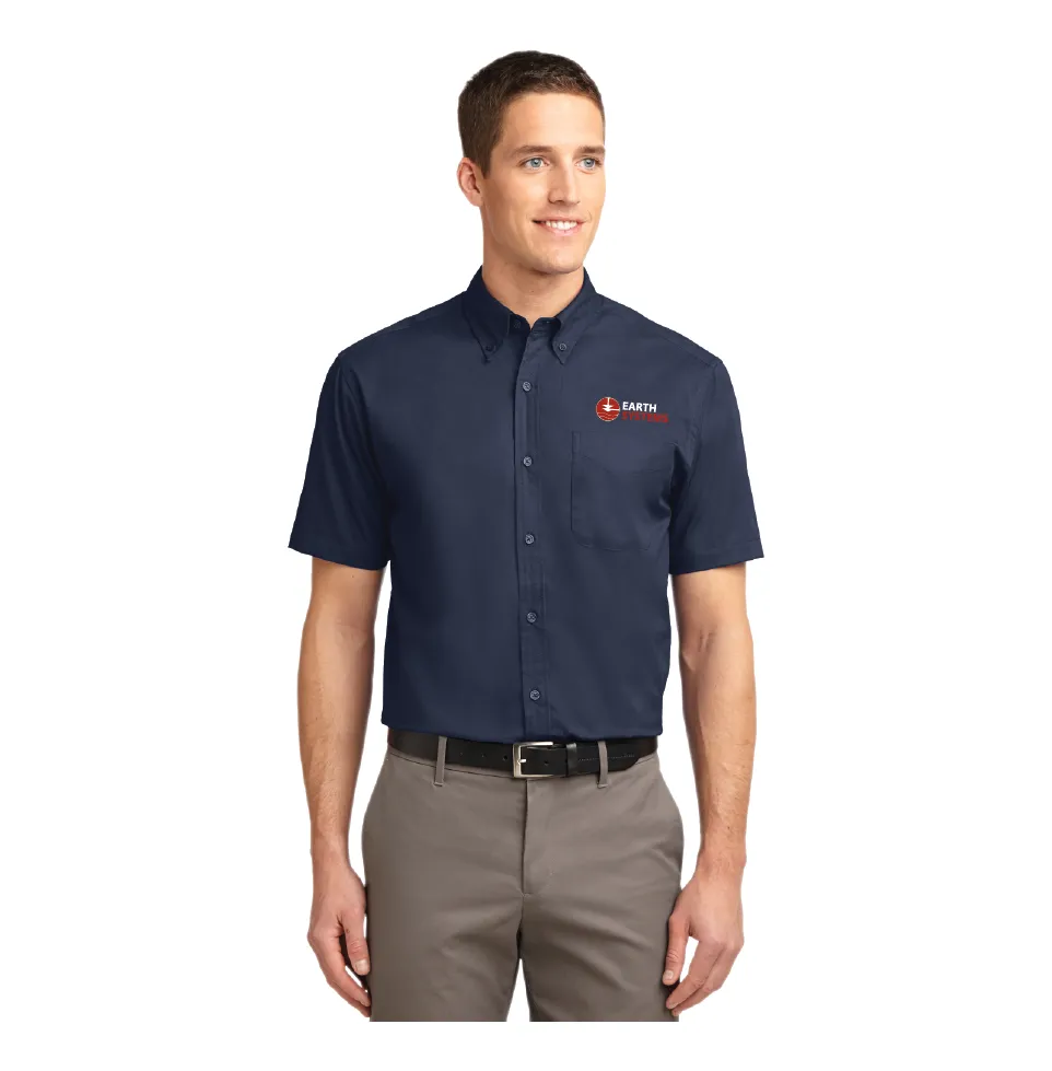 Earth Systems - Men's Short Sleeve Easy Care Shirt