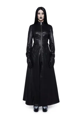 Eerie Enchantment Trench Coat