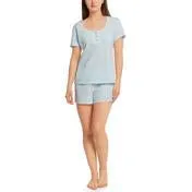 Henley Shortie PJ Set