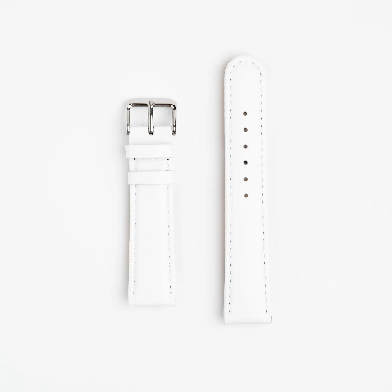 Henley White Watch Strap