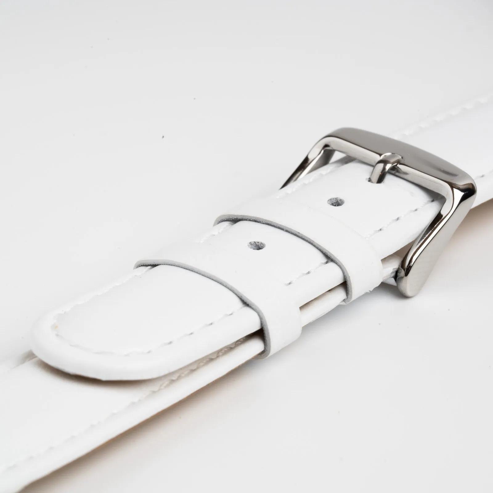 Henley White Watch Strap