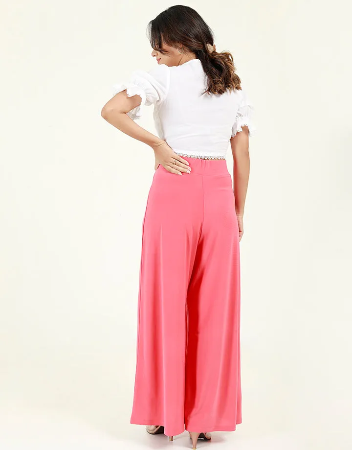 High Waisted Flared Pant