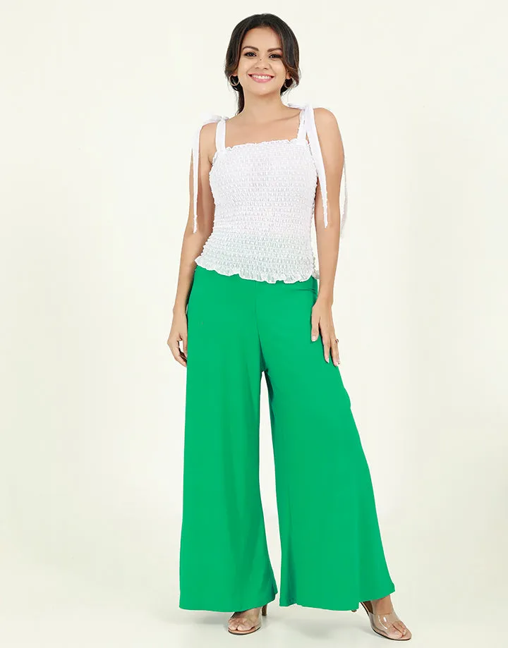 High Waisted Flared Pant