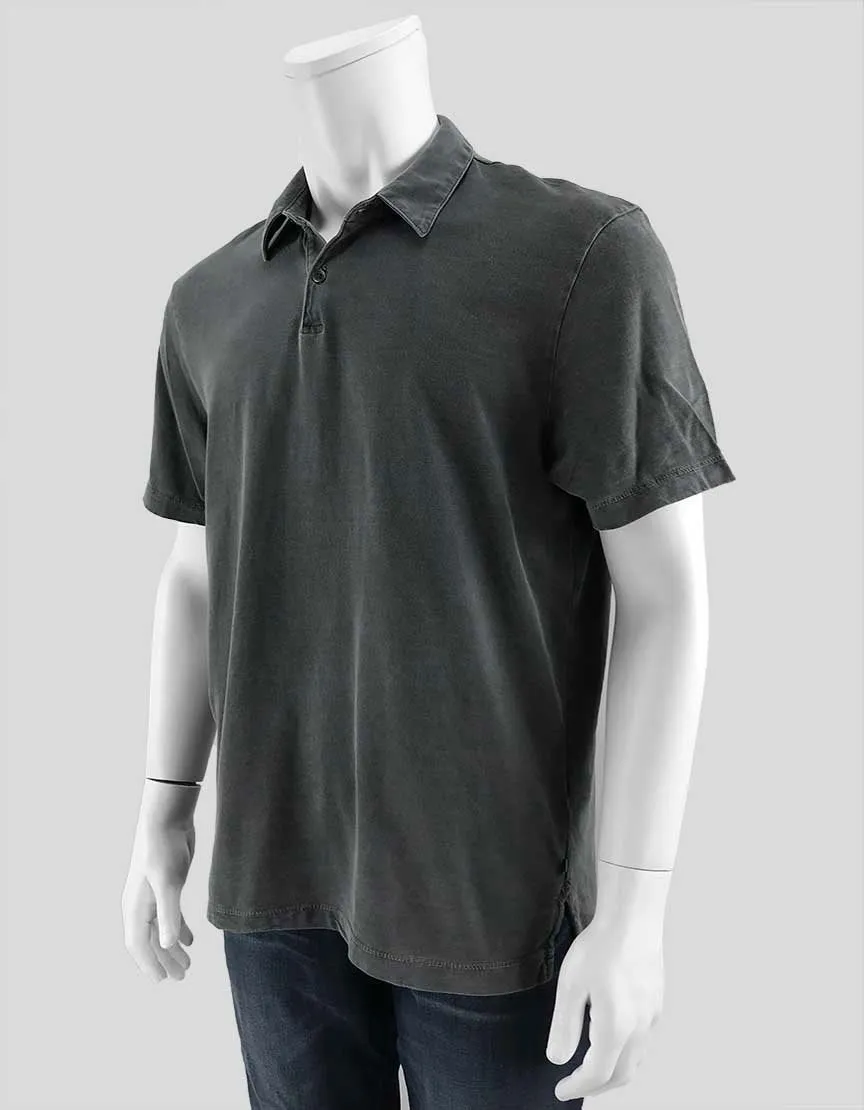 James Perse Grey Polo Size 2