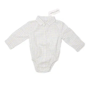 Janie and Jack Long Sleeve Button Down Onesie