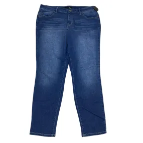 Jeans Skinny By 1822 Denim In Blue Denim, Size: 16