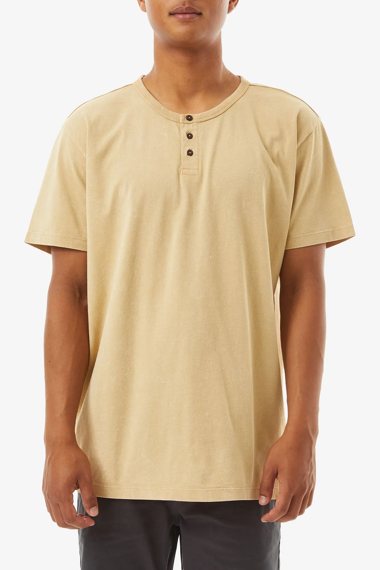 Katin Mesa Henley - Khaki Mineral