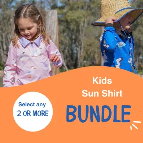 Kids Sun Shirt Bundle - Save 15%