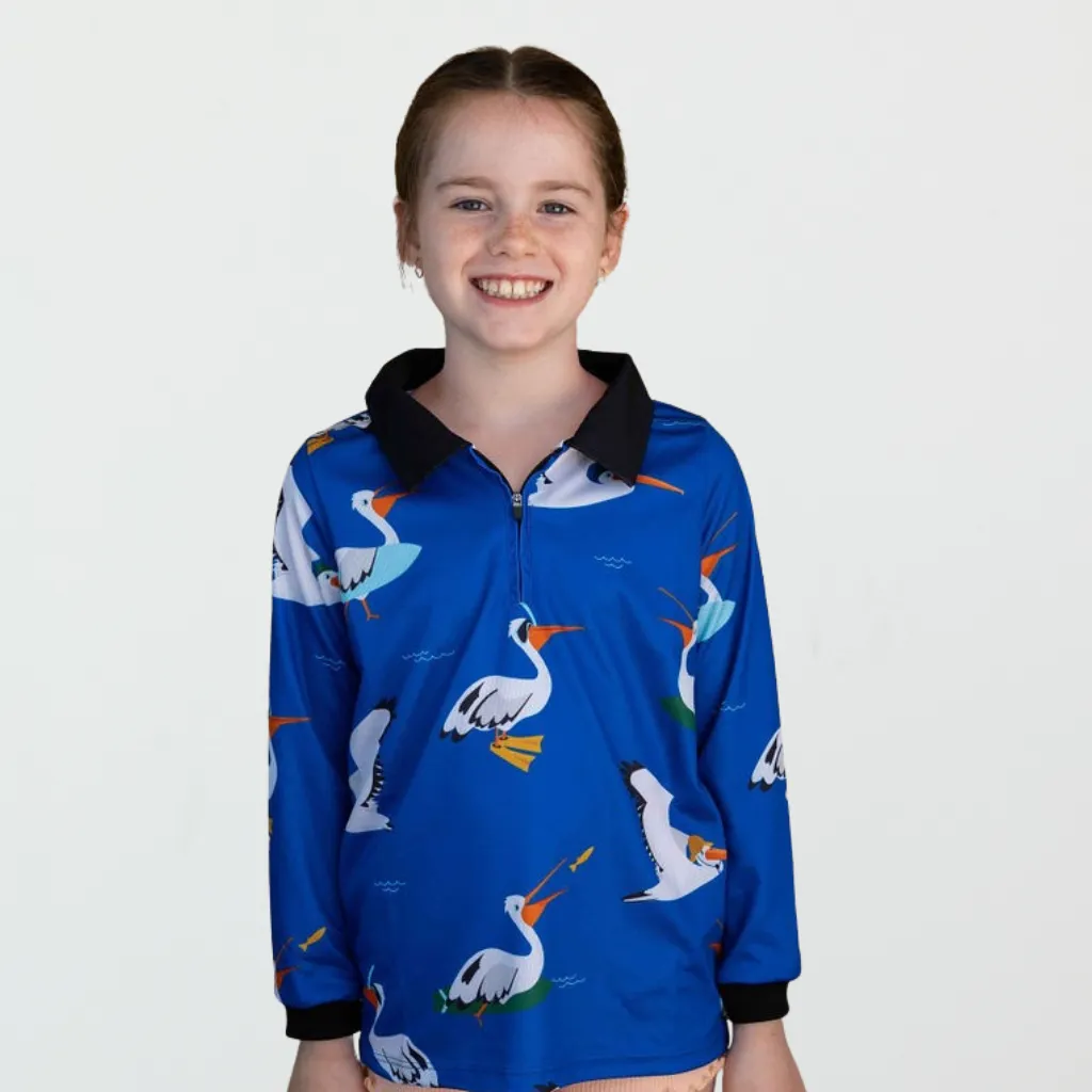 Kids Sun Shirt - Pelican