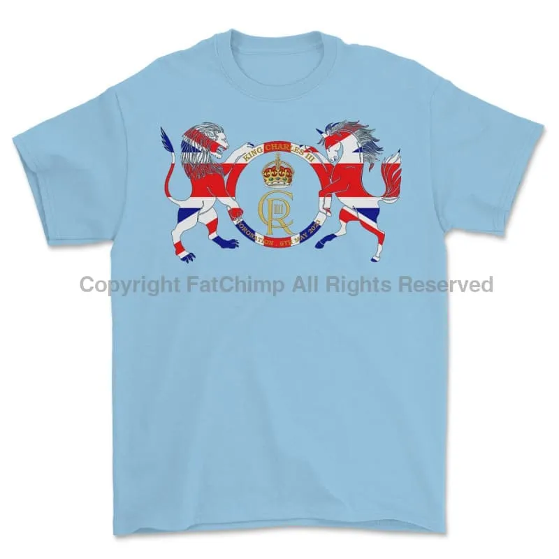 King Charles III Coronation Printed T-Shirt