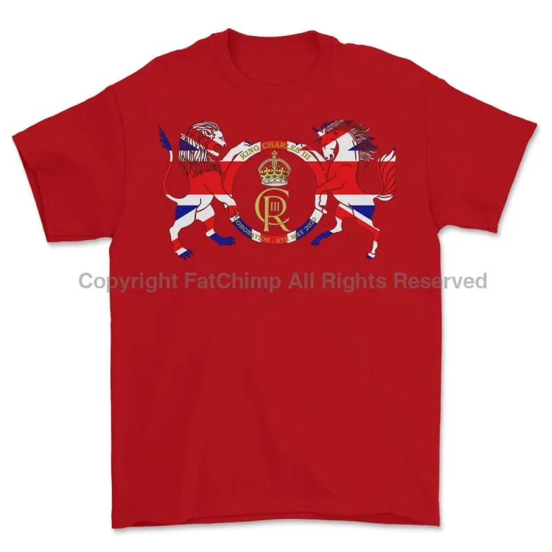 King Charles III Coronation Printed T-Shirt