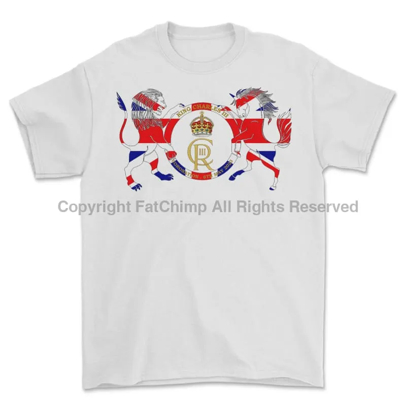 King Charles III Coronation Printed T-Shirt