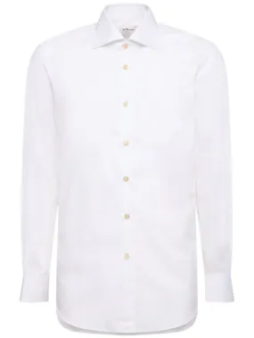 Kiton   Cotton poplin shirt 