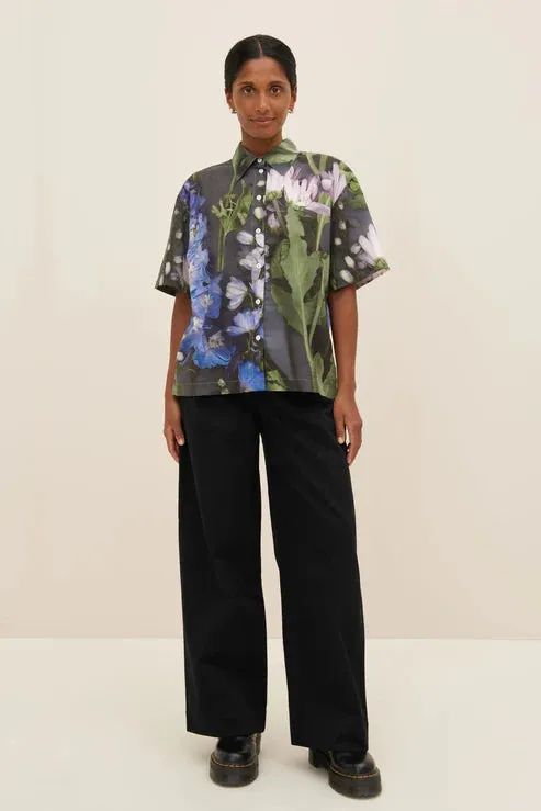 Kowtow Bloom Shirt - Delphinium