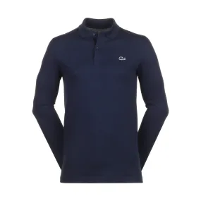 Lacoste Organic Cotton Stretch Long Sleeve Polo Shirt