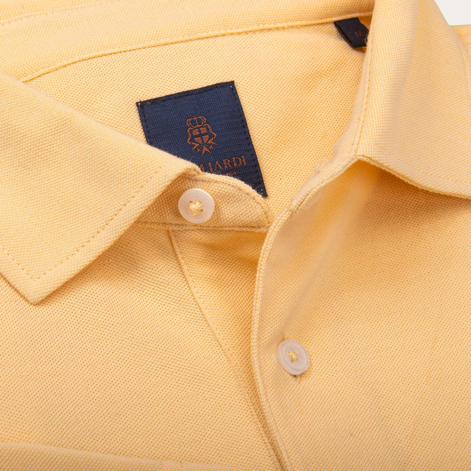 Lemon Pique Polo Shirt