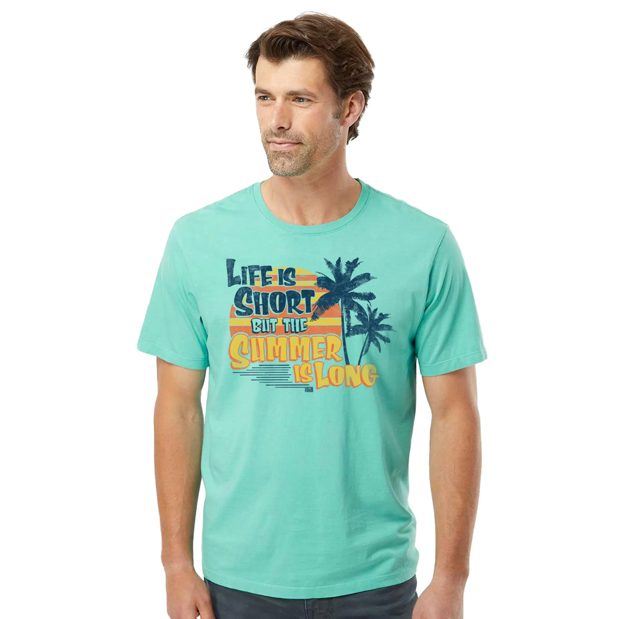 Life is Short But the Summer is Long Organic Cotton T-shirt