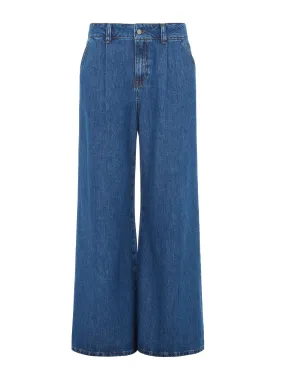 Martha pleat front jeans