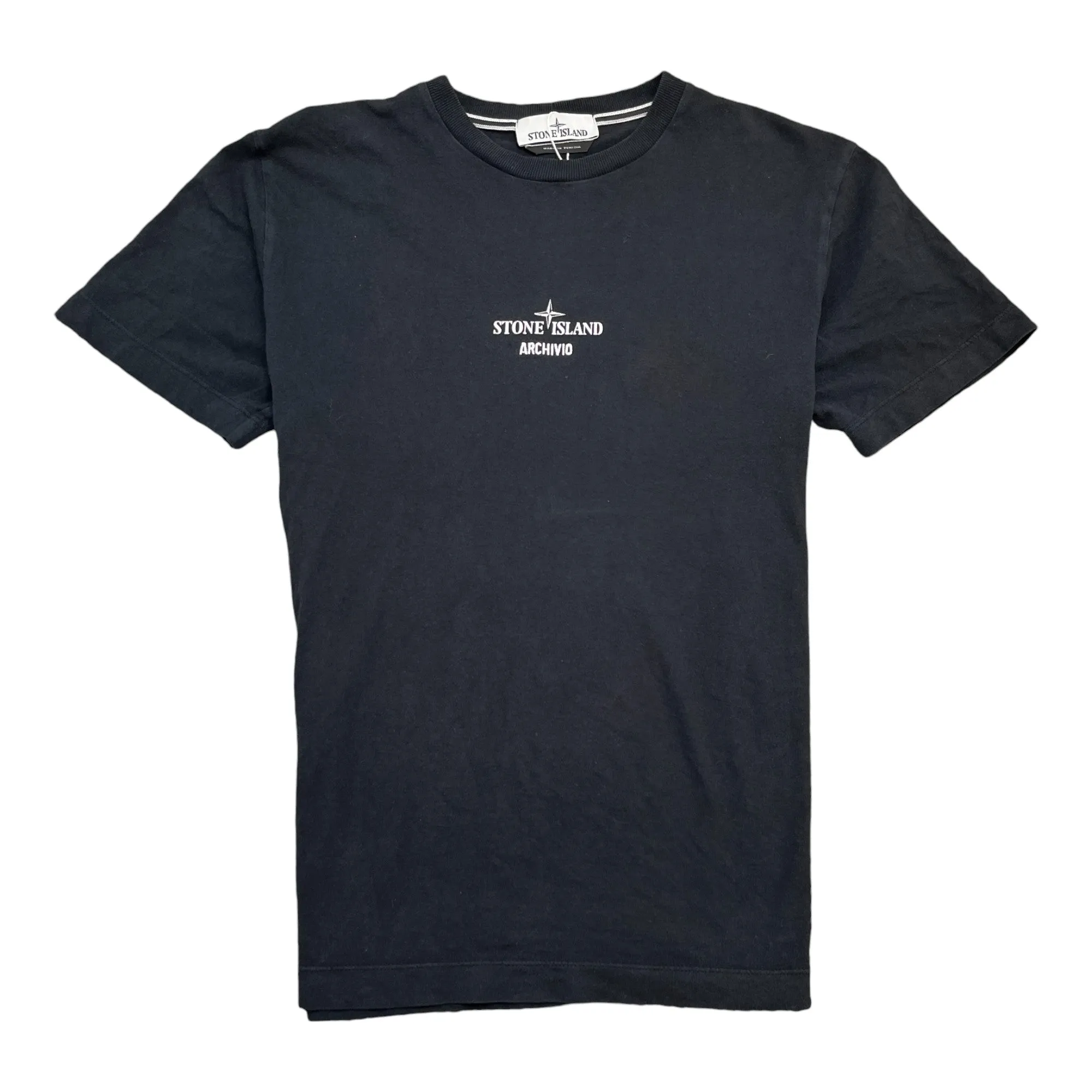 Men's Archivio Logo T-Shirt Black Size S